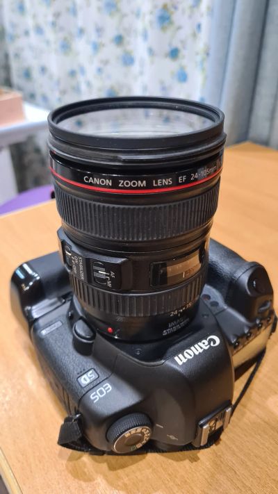 Лот: 24699715. Фото: 1. Canon ef 24-105 f4 l is usm. Аккумуляторы, зарядные