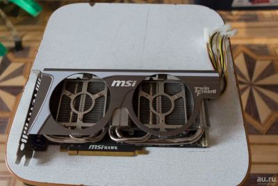 Лот: 8413725. Фото: 1. Видеокарта MSI N460GTX Hawk 1GB. Видеокарты