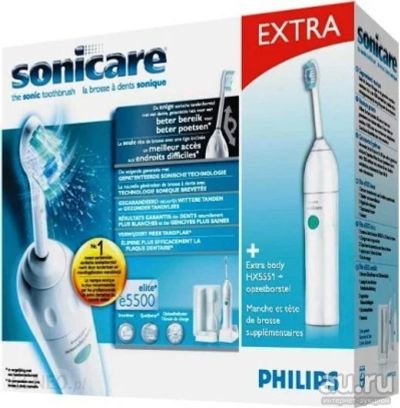 Лот: 13004789. Фото: 1. Ультразвуковая зубная щетка philips... Уход за полостью рта