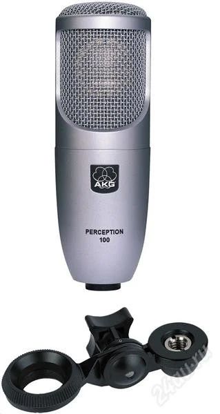 Лот: 1603798. Фото: 1. Конденсаторный микрофон AKG Preception... Студийные микрофоны, радиомикрофоны и радиосистемы