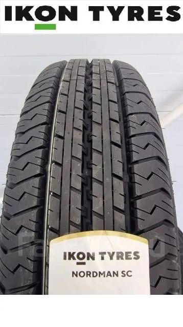 Лот: 21511497. Фото: 1. Летняя резина 195/75 R-16 C "Ikon... Шины