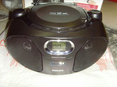 Лот: 3037750. Фото: 1. Магнитола Philips AZ385, CD, MP3... Музыкальные центры, магнитолы