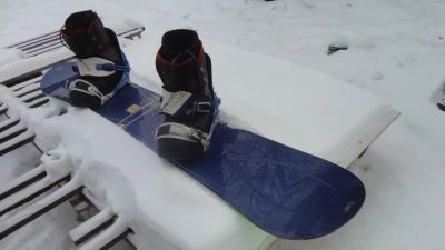 Лот: 6652020. Фото: 1. Сноуборд в комплекте. Комплект в сборе