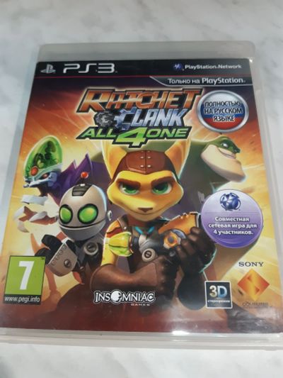 Лот: 17138787. Фото: 1. Ratchet & Clank: All 4 One . Лицензионный... Игры для консолей
