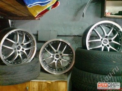 Лот: 553607. Фото: 1. Продам очень красивое литье R18... Диски