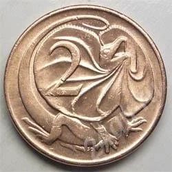 Лот: 360359. Фото: 1. Австралия. 2 цент 1981г. Австралия и Океания