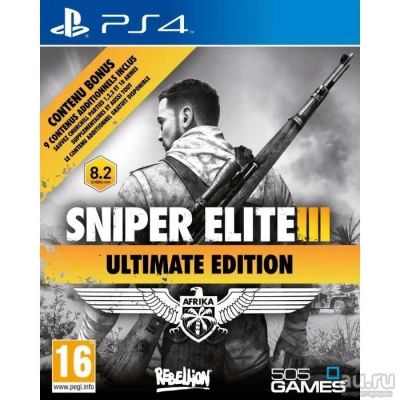 Лот: 7565902. Фото: 1. Sniper Elite 3 ГUltimate Edition... Игры для консолей
