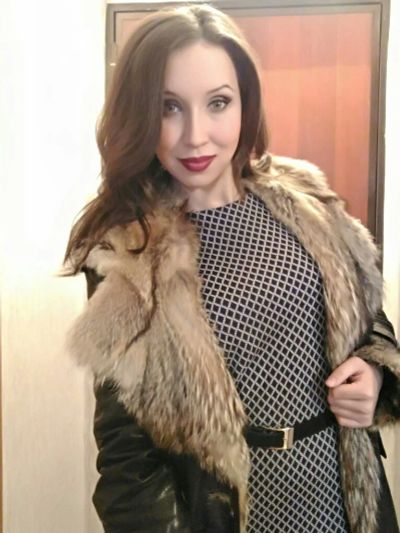Лот: 3381582. Фото: 1. Куртка на волчьем меху (из меха... Верхняя одежда