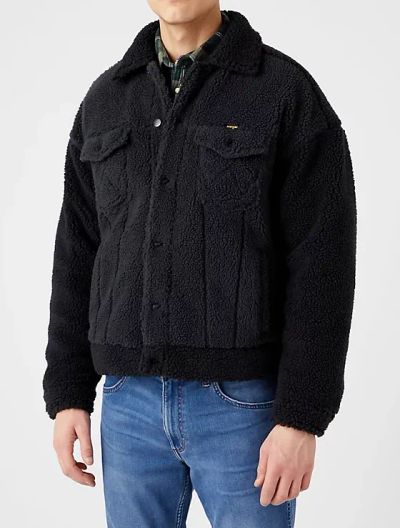 Лот: 20592937. Фото: 1. Утепленная Wrangler Sherpa Jacket... Верхняя одежда