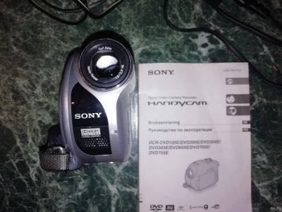 Лот: 17973739. Фото: 1. Видеокамера Sony DCR-DVD105E. Видеокамеры