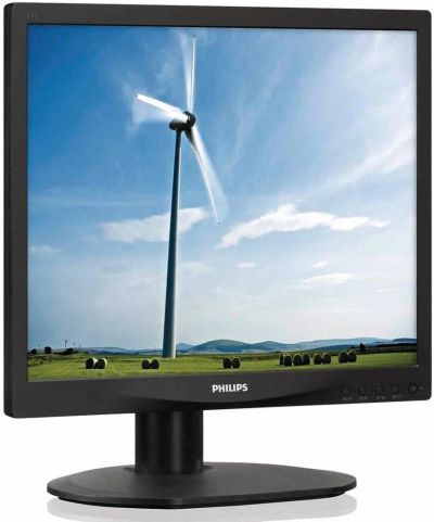 Лот: 4548796. Фото: 1. Монитор 17" Philips 17S4LSB 1280x1024... ЖК-мониторы