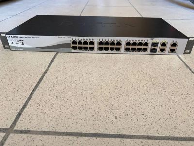 Лот: 16518461. Фото: 1. Коммутатор Poe D-Link DES-1210-28P... Коммутаторы