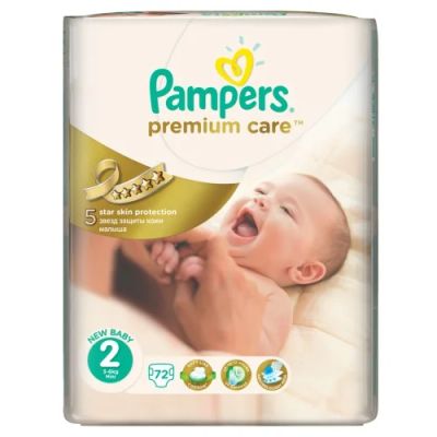Лот: 5860790. Фото: 1. Pampers Premium Care 2 (3-6 кг... Детская гигиена
