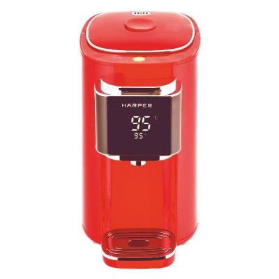 Лот: 25788418. Фото: 1. Термопот Harper HTP-5T01 Red. Чайники, кофемашины, кулеры
