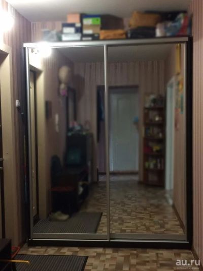 Лот: 9586762. Фото: 1. Шкаф-купе зеркальный. Цена снижена... Шкафы, шкафы-купе