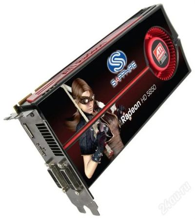 Лот: 1968666. Фото: 1. Sapphire Radeon HD 5850. Видеокарты