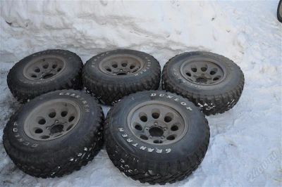 Лот: 2408342. Фото: 1. Dunlop grandtrek mt 30*9.5*r15... Шины на дисках