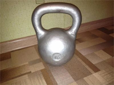 Лот: 6189526. Фото: 1. Гиря 16 кг. Гири