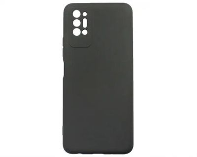 Лот: 20850558. Фото: 1. Чехол Tecno Pova 2 Силикон Черный... Чехлы, бамперы