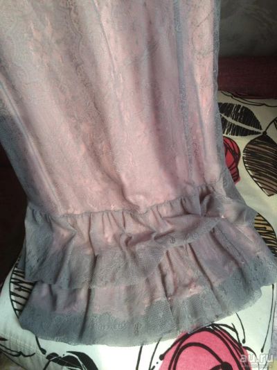 Лот: 7719856. Фото: 1. платье летнее серо розовое на... Платья