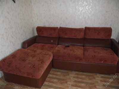 Лот: 2715233. Фото: 1. Диван угловой с японскими иероглифами. Кресла, пуфы