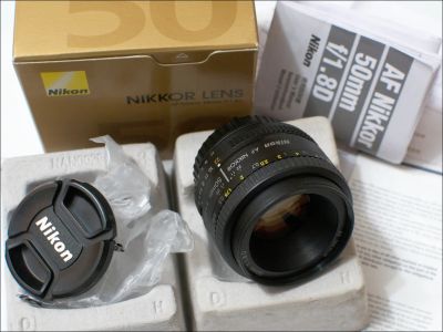 Лот: 7023223. Фото: 1. NIKON AF 50mm f/1.8D Nikkor ц... Объективы