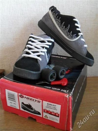 Лот: 2090810. Фото: 1. Heelys Burn Out 7464 кросовки... Кеды, кроссовки, слипоны