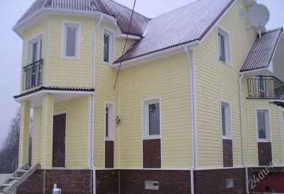 Лот: 3055953. Фото: 1. Виниловый Сайдинг FineBer Шампань... Фасадные материалы, сайдинг