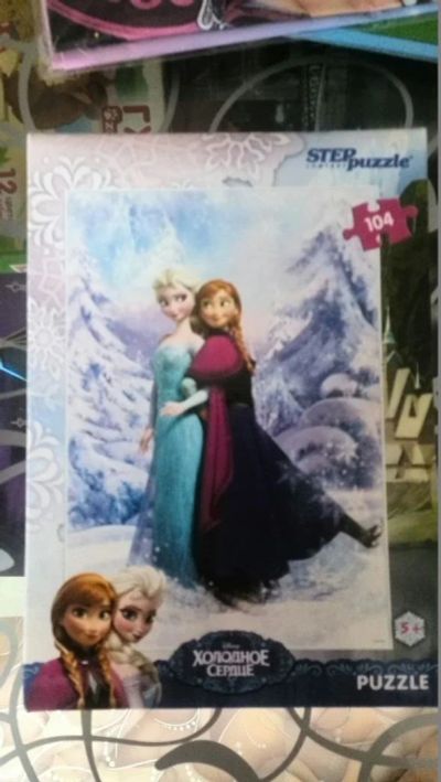 Лот: 9967043. Фото: 1. Пазлы Disney "Холодное сердце... Пазлы