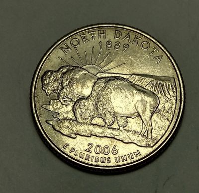 Лот: 11920102. Фото: 1. 25 центов США Серия "Штаты и территории... Америка