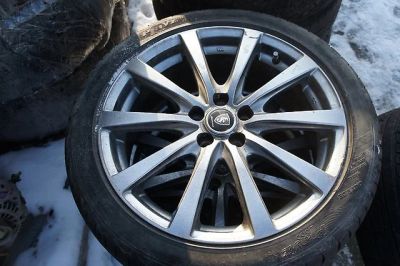 Лот: 8906526. Фото: 1. Диски R17 + Bridgestone playz... Шины на дисках