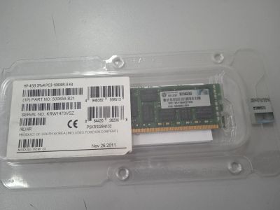 Лот: 16714062. Фото: 1. Память серверная HP 4GB 2Rx4 PC3-10600R-9... Оперативная память