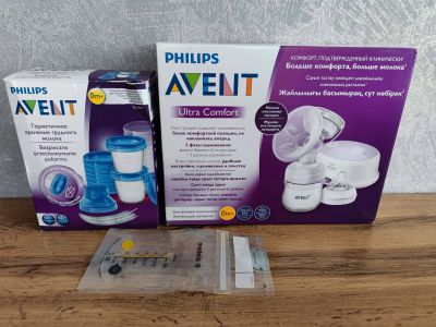 Лот: 20713230. Фото: 1. Электрический молокоотсос Philips... Всё для кормления