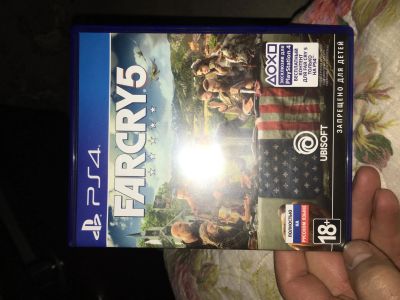 Лот: 13273830. Фото: 1. Диск PS4 Far cry 5 полностью на... Игры для консолей