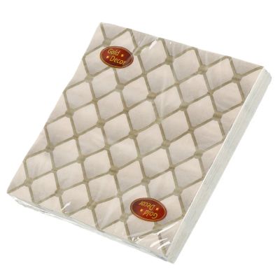 Лот: 25007382. Фото: 1. Салфетки бумажные Gold Decor... Средства личной гигиены 