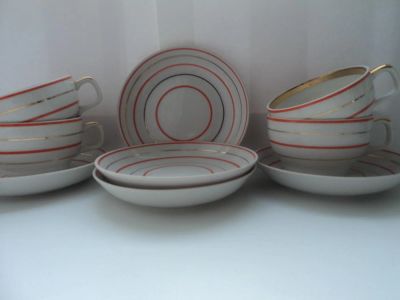 Лот: 8710182. Фото: 1. Сервиз чайный. Сервизы, наборы посуды