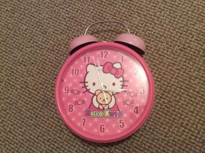 Лот: 5309907. Фото: 1. Настенные часы Hello Kitty. Другое (сувениры, подарки)