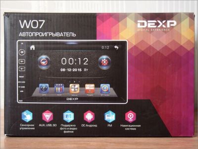 Лот: 11652148. Фото: 1. Автомагнитола Dexp w07 Android... Автомагнитолы