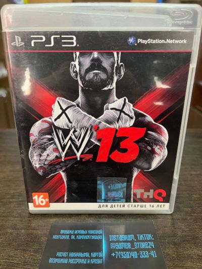 Лот: 18931899. Фото: 1. WWE 13. Лицензионный диск для... Игры для консолей