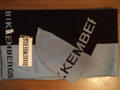 Лот: 1271675. Фото: 1. шарф и шапка Bikkembergs. Головные уборы