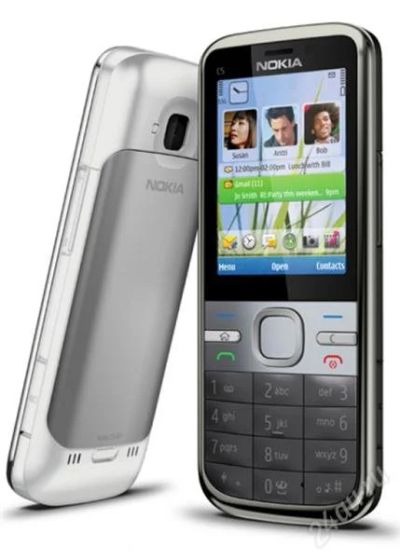 Лот: 1250195. Фото: 1. Nokia C-5. Кнопочные мобильные телефоны