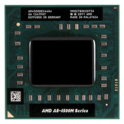 Лот: 8750860. Фото: 1. Процессор для ноутбука AMD A8-4500m. Процессоры