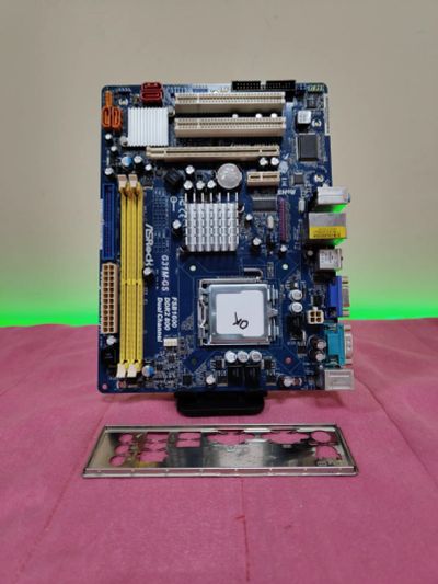 Лот: 24969543. Фото: 1. Мат. плата ASRock/G31M-GS/LGA775... Материнские платы