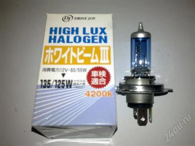 Лот: 705491. Фото: 1. лампочка WHITE BEAM 3 H4 (HB2... Оптика и освещение
