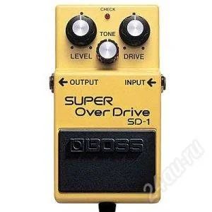 Лот: 2504356. Фото: 1. BOSS SD-1 (SUPER OverDrive). Гитарные эффекты и комбоусилители
