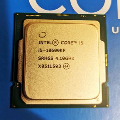 Лот: 18394315. Фото: 1. Процессор Intel Core i5-10600KF... Процессоры