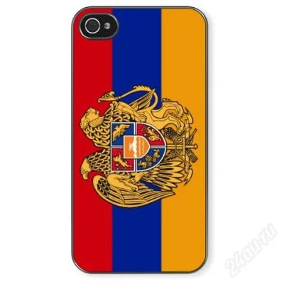 Лот: 2555214. Фото: 1. Чехол для iPhone 4/4S Флаг Армении... Чехлы, бамперы