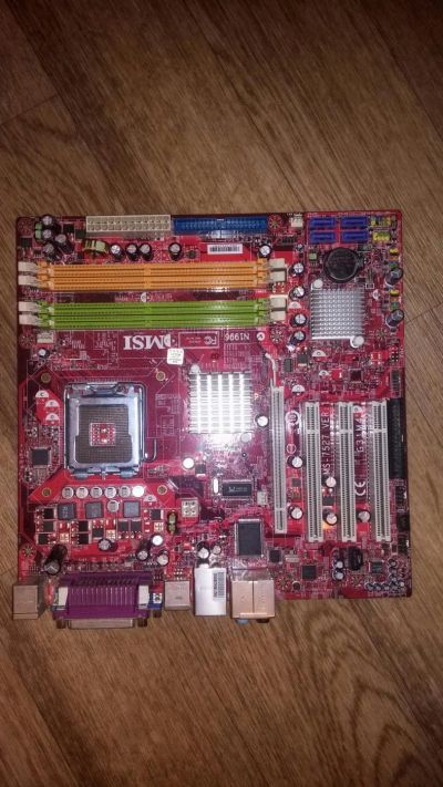 Лот: 8673590. Фото: 1. Материнская плата MSI G31M4-F... Материнские платы