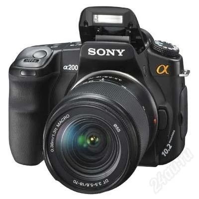 Лот: 1321368. Фото: 1. Sony a 200 kit. Цифровые зеркальные