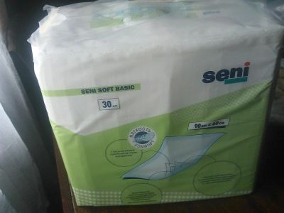 Лот: 3199762. Фото: 1. Пеленки для взрослых 60x90 Seni... Антисептики, защитные средства, медицинские маски